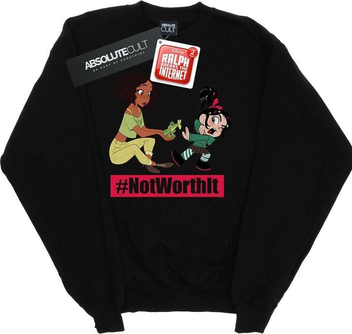 Disney Wreck It Ralph Tiana And Vanellope Sweatshirt Mädchen (128)