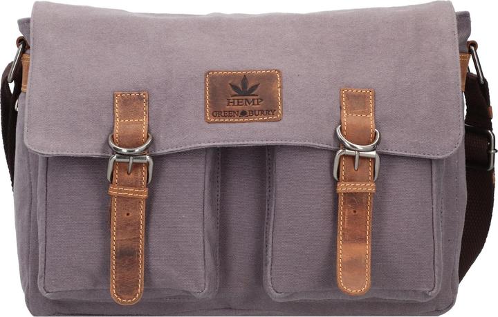 Immagine prodotto Greenburry Messenger in canapa vintage 38 cm (9 l)