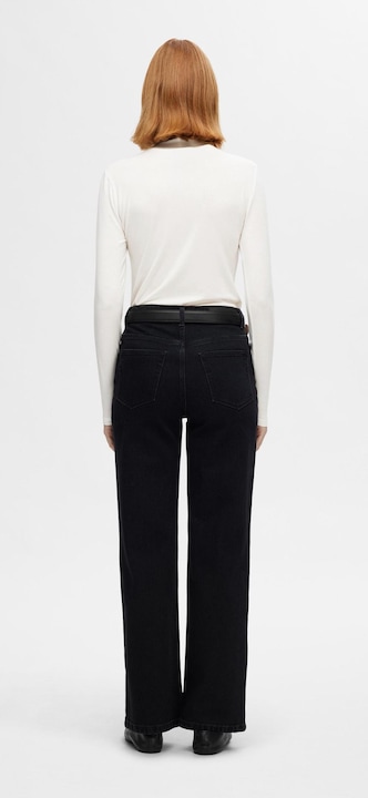 Image du produit Selected Femme Basic Haut à col haut avec manches longues (XL)