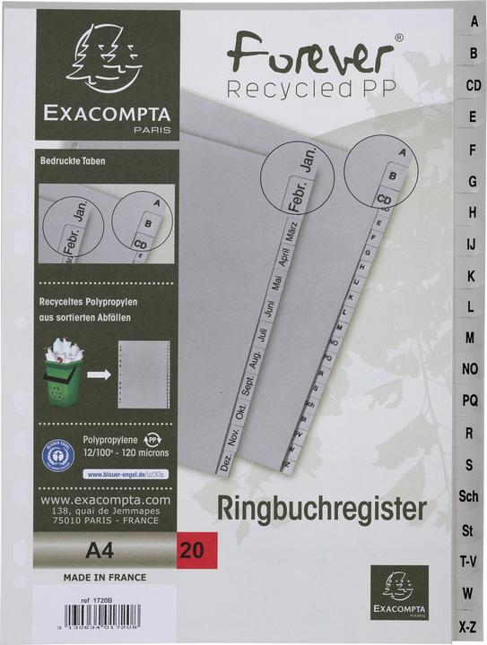 Productafbeelding Exacompta Registreer