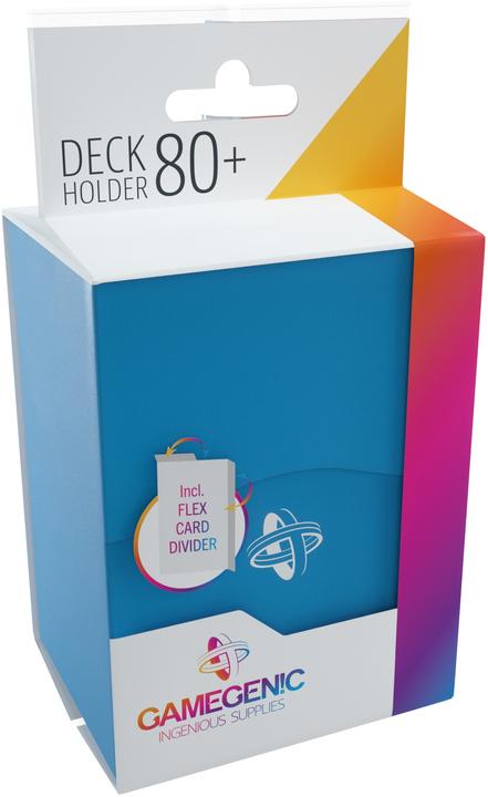 Produktbild Gamegenic GGS25022 - Deck Holder 80+ Blau Kartenbox