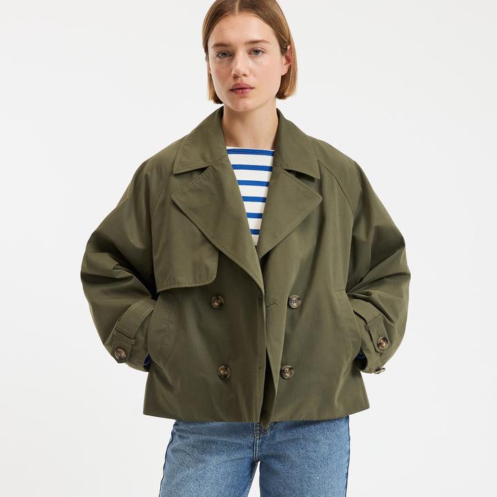 Produktbild La Redoute Collections Kurzer Oversize-Trench
