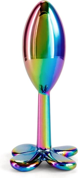 NS Novelties Rear Assets Clover Multicolour anal plug 9.2 cm