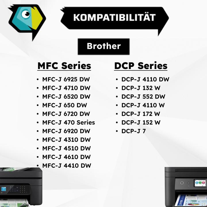 Immagine prodotto Inkadoo Compatibile con Brother LC-12 (C)