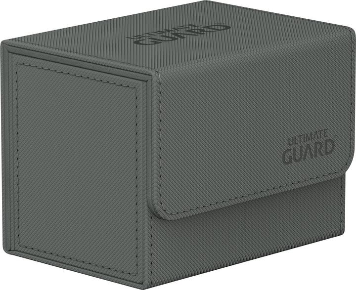 Actual product image Ultimate Guard Card Box XenoSkin Sidewinder Monocolor 80+ Gray
