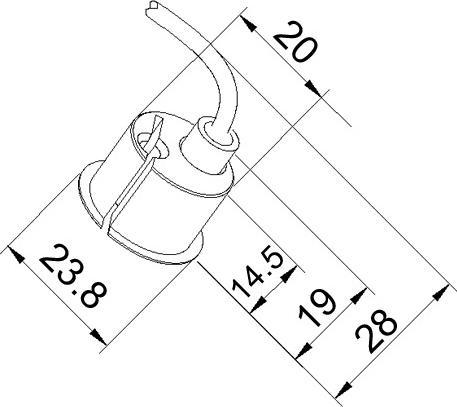 Immagine prodotto Assa Abloy Contatti magnetici DMCM-20 U