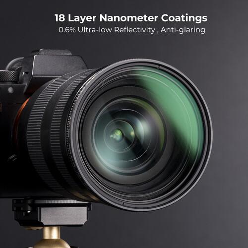 Produktbild K&F Concept 77MM Variable Star 4-8 Filter, 18 Layer Green Coated Optical Glass (77 mm)