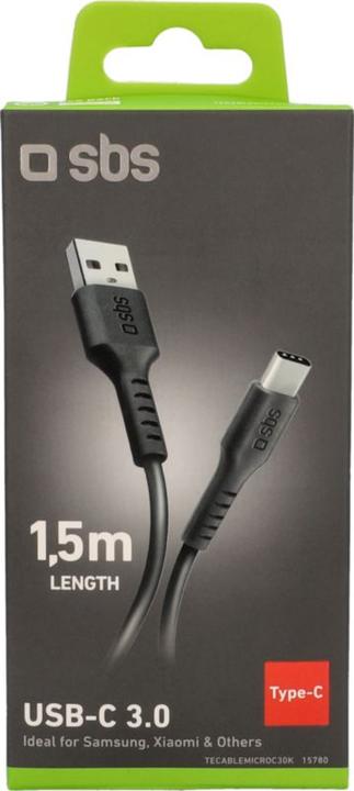 Produktbild SBS Datenkabel USB 3.0 - Typ C (1 m, USB 3.0)