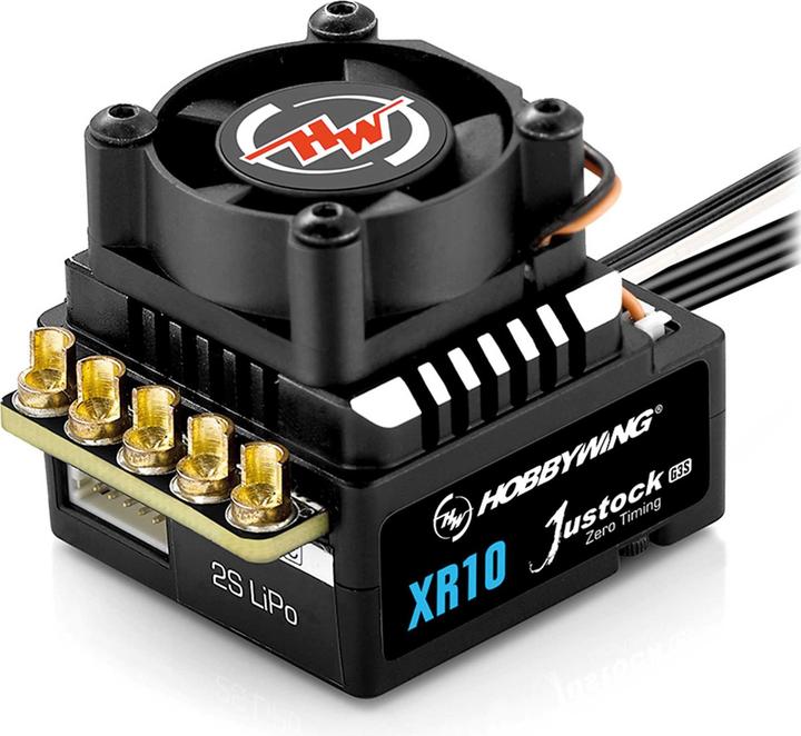 Image du produit Hobbywing Xerun XR10 Justock G3S Régulateur brushless 60A, 2s-3 LiPo, BEC 4A