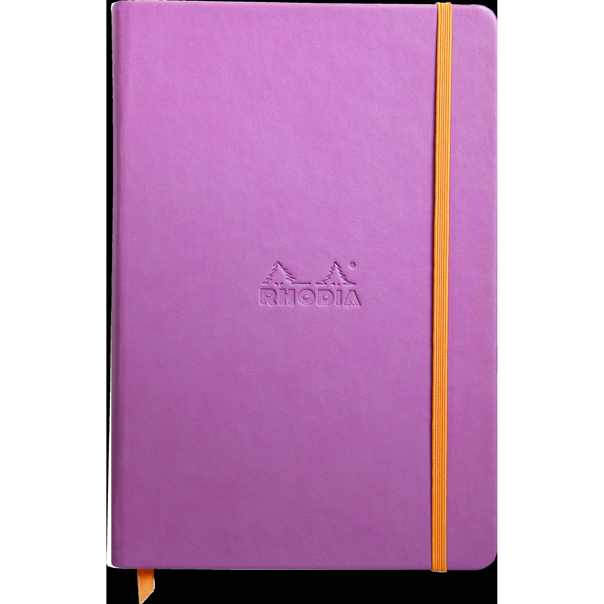 Rhodia, Heft + Block, Notizbücher und Notizhefte Rho (A5, Liniert, Harter Einband)