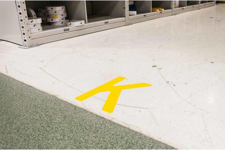 Immagine prodotto Brady Etichette ToughStripe con numeri e lettere, giallo