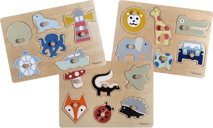 Image du produit Kindsgut Jeu d'assemblage Puzzle Safari