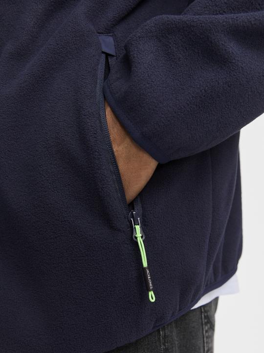 Produktbild Jack & Jones Plus Size Fleecejacke Fleecejacke (3XL)