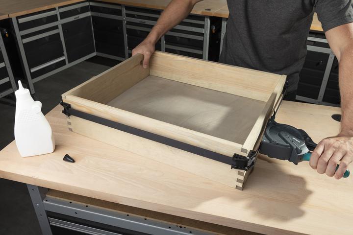 Produktbild wolfcraft 1 Einhand-Rahmenbandspanner 5m