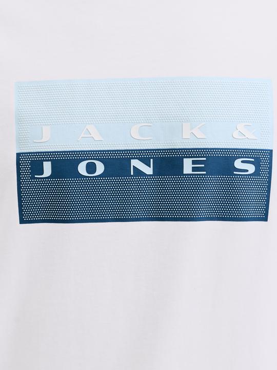 Produktbild Jack & Jones Jcofusion Dots Print Tee Ss Crew Sn (L)