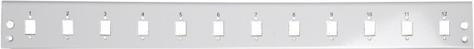 Produktbild EFB Elektronik Frontblende 6 x SC Simplex/E2000® Simplex/MTRJ/LC Duplex, grau