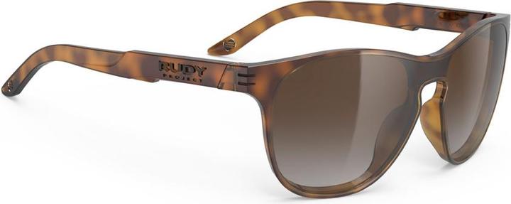 Rudy Project Soundshield glasses (Demi Turtle Gloss, brown deg)