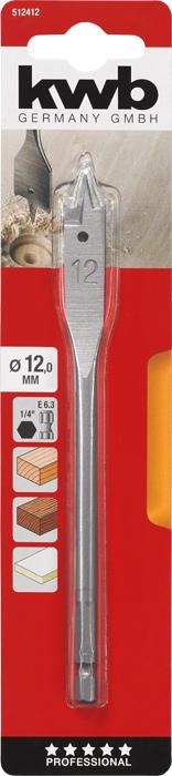 Actual product image kwb Flat milling drill PROFI, ø 12 mm (12 mm)