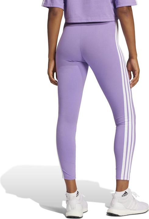 Produktbild Adidas Damen Essentials 3-Stripes Cotton Leggings, Violet Fusion/White, S (S)