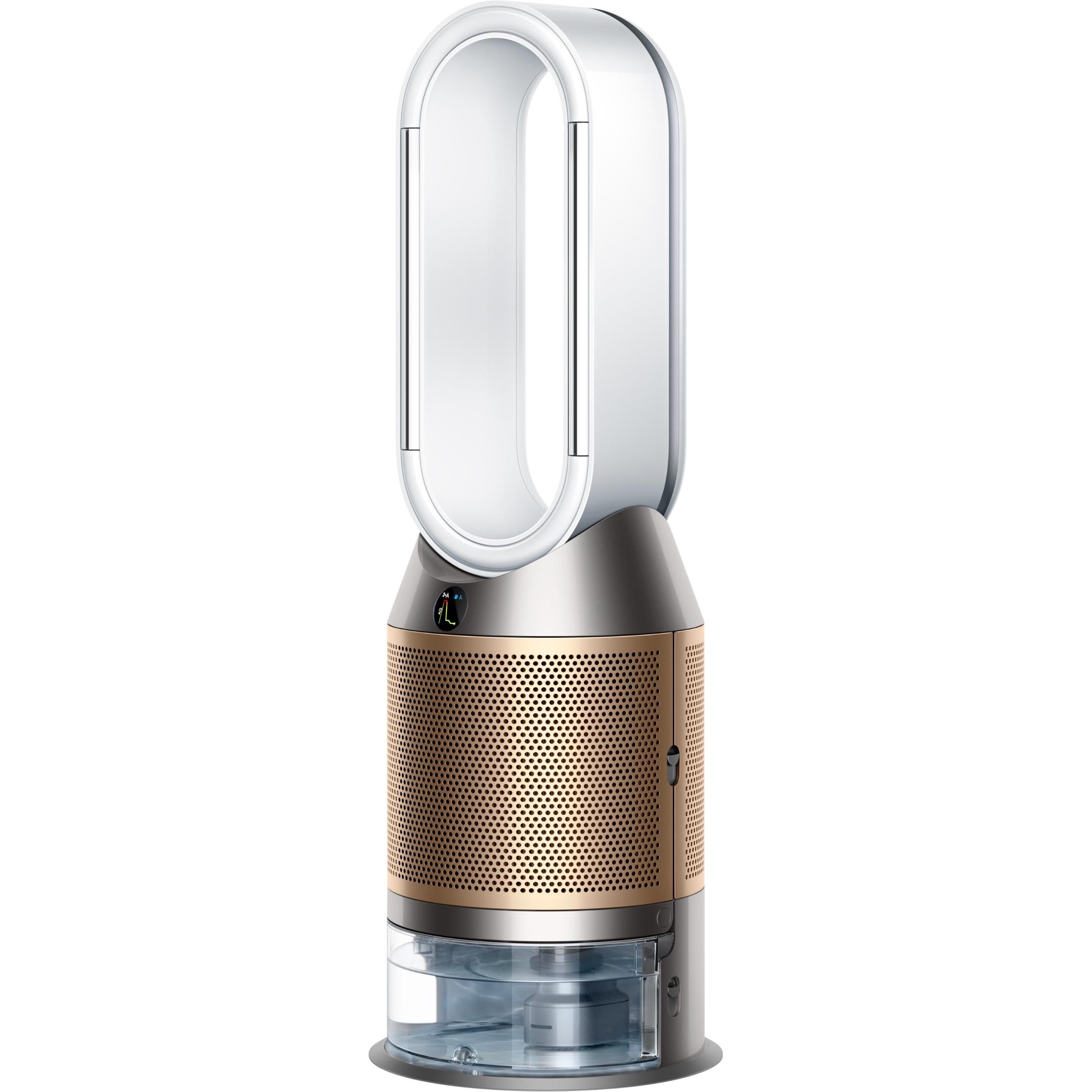 Dyson Purifier Humidify + Cool De-Nox, Luftreiniger, Weiss, Gold