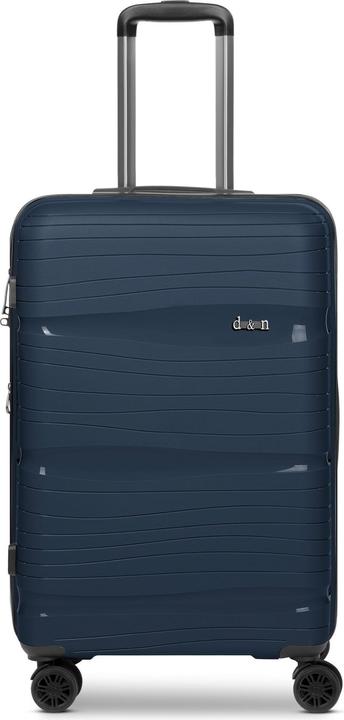 Actual product image D&N Travel Line 4300-Plus 4-wheel trolley M 65 cm with expansion fold (58 l, M (50 - 90l))