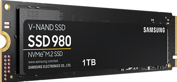 Actual product image Samsung SSD 980 (1000 GB, M.2 2280)