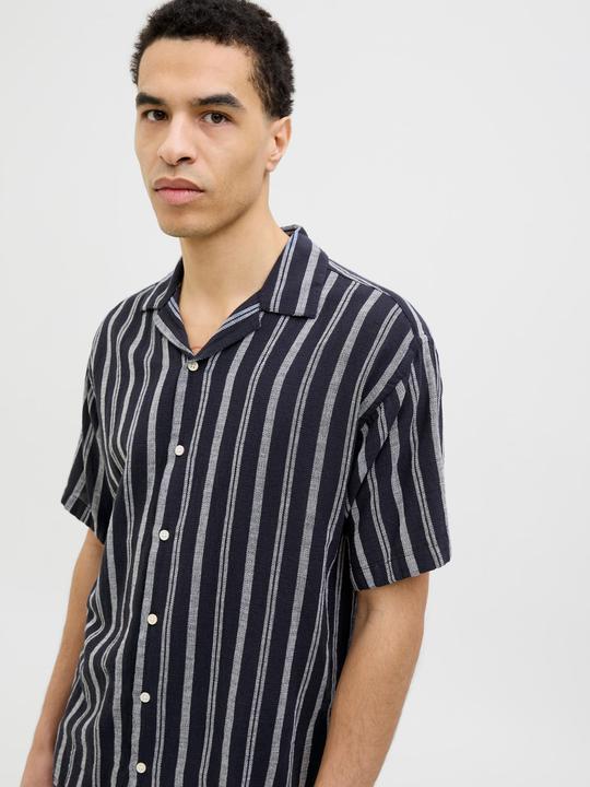 Produktbild Jack & Jones Jjeenzo Stripe Resort Shirt Ss Sn (XL)