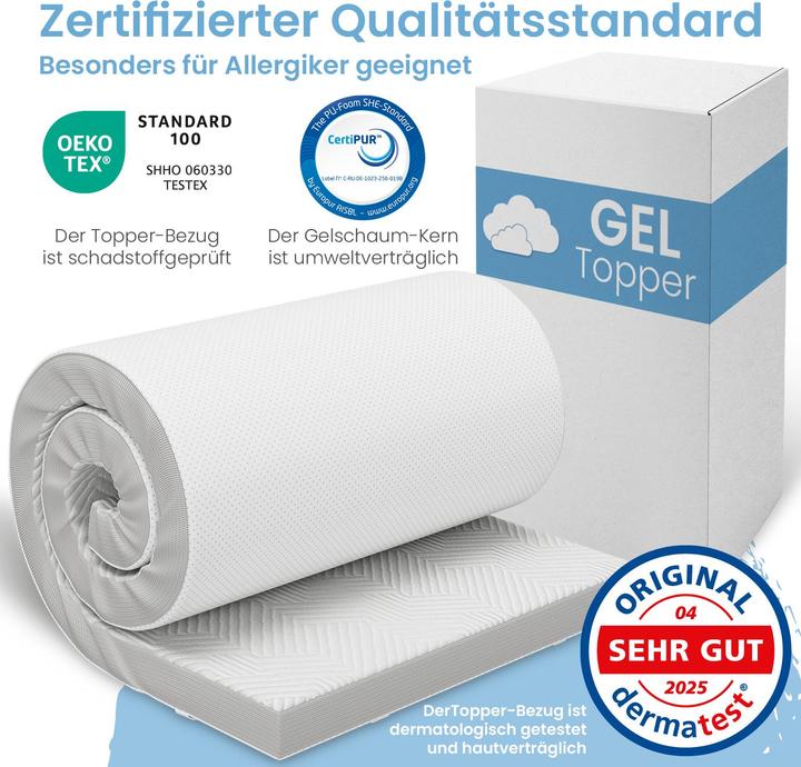 Actual product image Bestschlaf Gel foam (80 x 200 cm)
