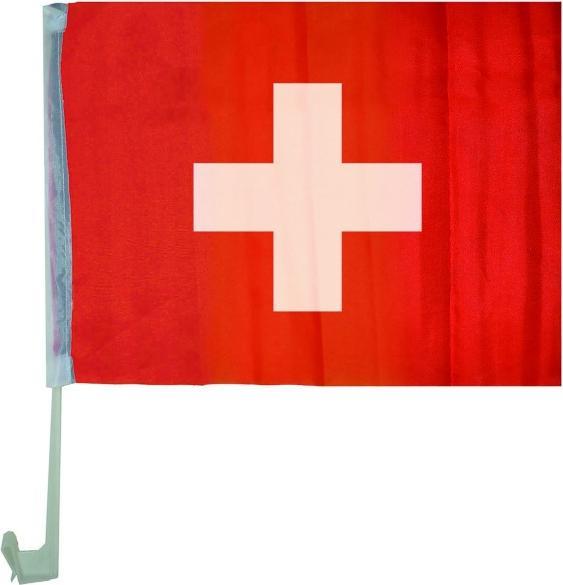 Immagine prodotto Funny Fashion Autofahne Schweiz 45 x 30 cm