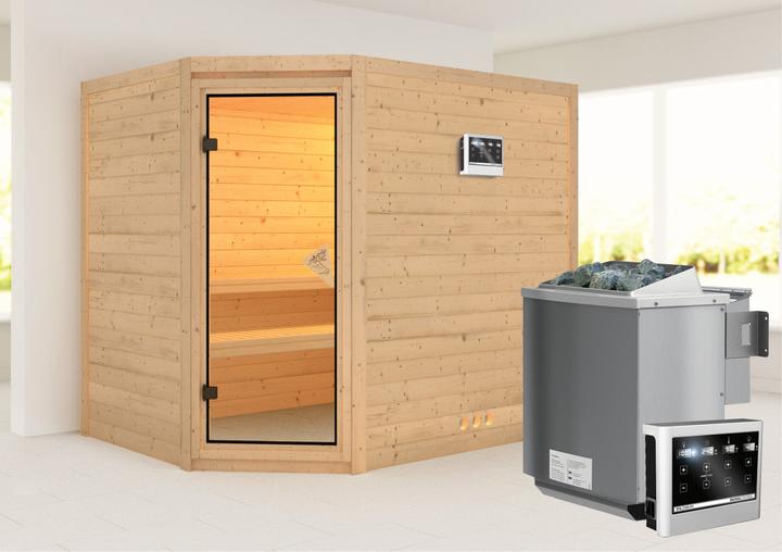 Produktbild Karibu Tanami ohne Dachkranz (9 KW Bio externe Steuerung)