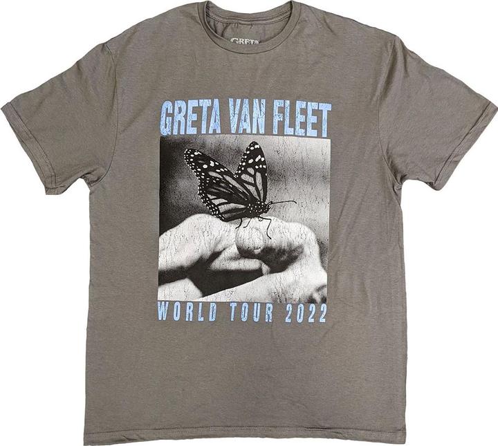 Produktbild Greta Van Fleet World Tour Butterfly (XL)