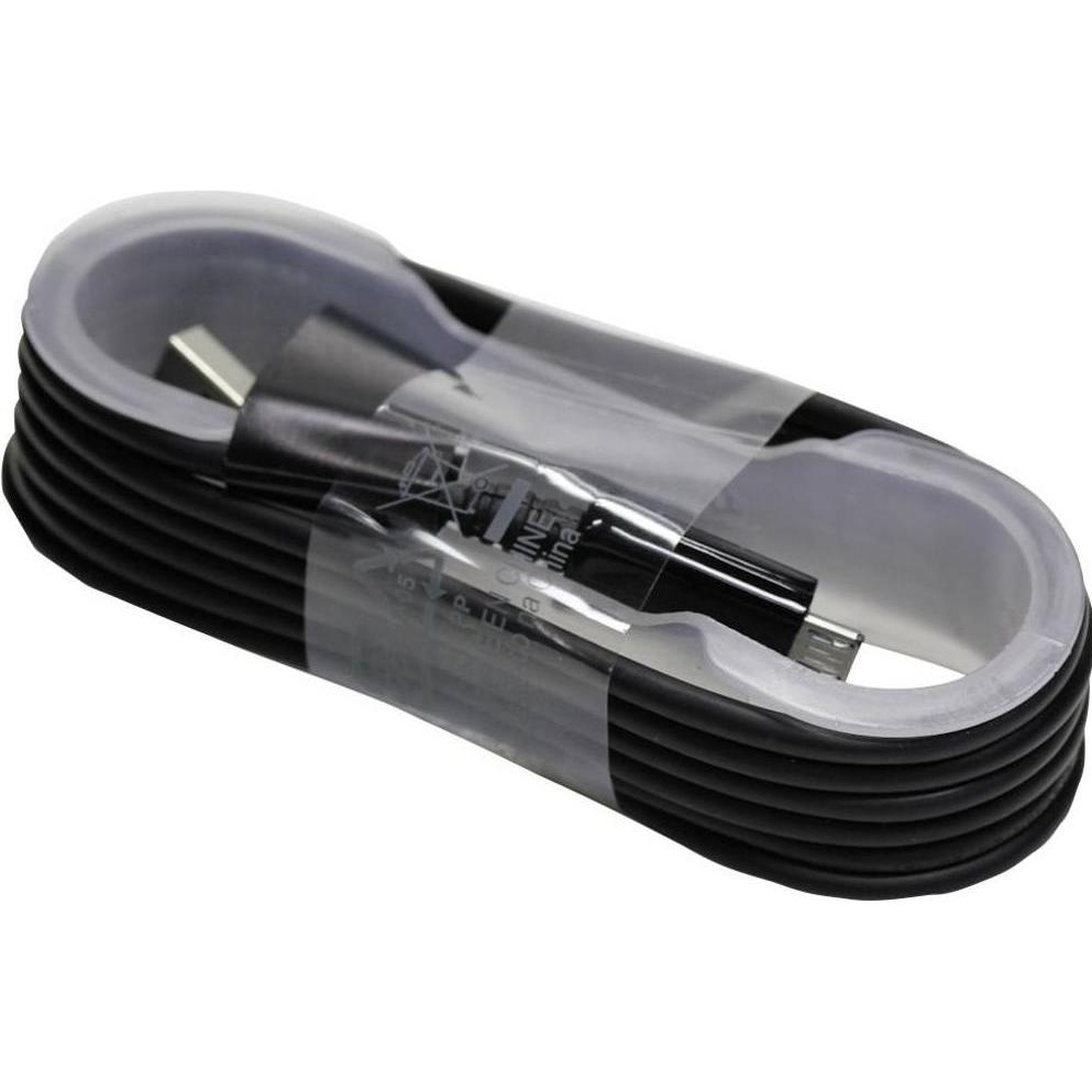 Thumbnail - Samsung ECBDU4EBE microUSB Ladekabel 1.5 m Schwarz (1.50 m), USB Kabel