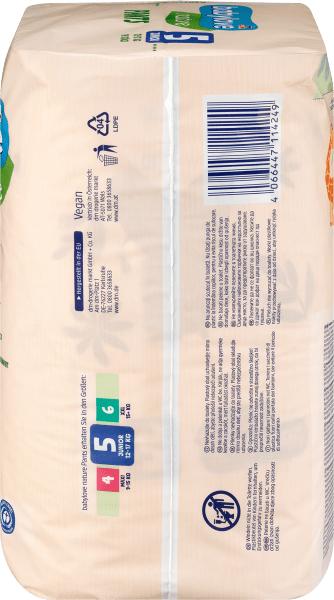 Immagine prodotto dm babylove nature Pants (Dimensione 5, Pacco trasportabile, 18 pz.)