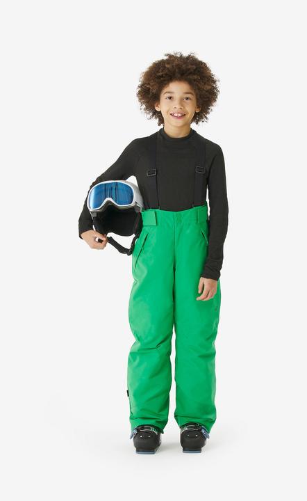 Image du produit Wedze Pantalon de ski chaud et imperméable enfant 6-14 ans, 500 PNF vert (164)