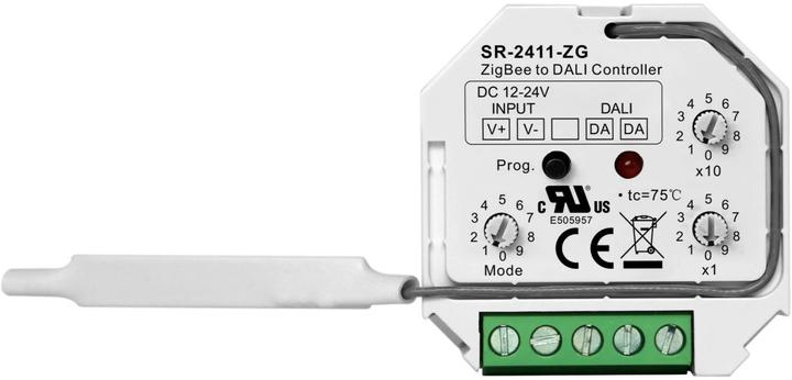 Actual product image Sunricher 4 in 1 ZigBee 3.0 to DALI DT6 & DT8 Controller