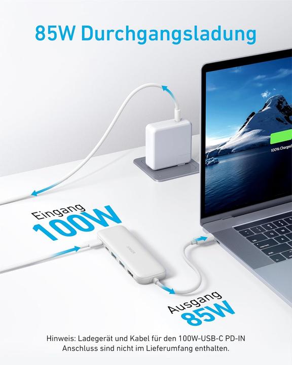 Immagine prodotto Anker USB-C Hub mit 4K HDMI und 5Gbps Datenanschluss (USB-C, 4 porte)