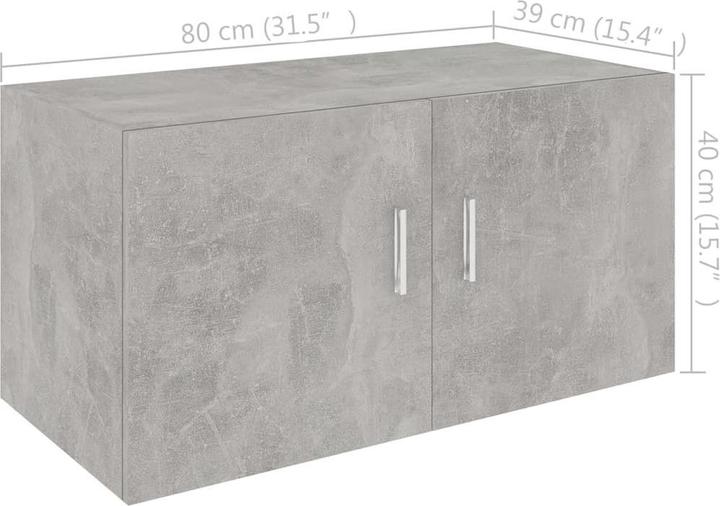 Produktbild vidaXL Wandregal (80 x 39 x 40 cm)