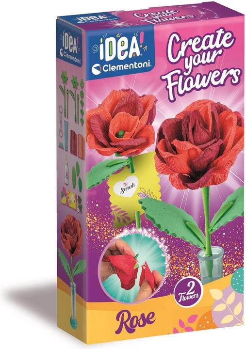 Actual product image Clementoni Mini flower factory - Rose
