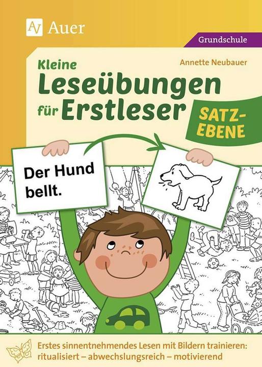 Produktbild Kleine Leseübungen für Erstleser - Satzebene (Deutsch, Annette Neubauer, 2018)