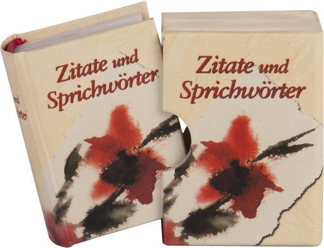 Produktbild Zitate und Sprichwörter (Deutsch, 2015)
