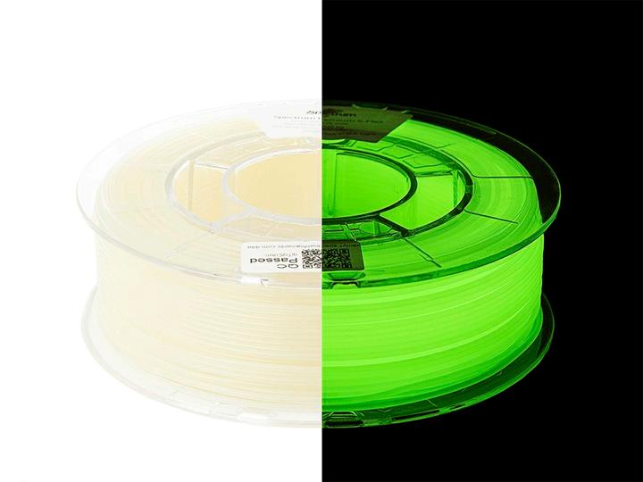 Image du produit Filament TPU S-Flex 90A Glow i.Dark 0.5kg 1.75mm (TPE, TPU, 1.75 mm, 500 g, Multicolore)