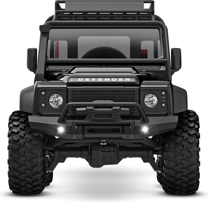 Produktbild Traxxas TRX-4M Land Rover Defender 4x4 schwarz 1/18 Crawler RTR Brushed, mit Akku und USB Ladegerät (RTR Ready-to-Run)