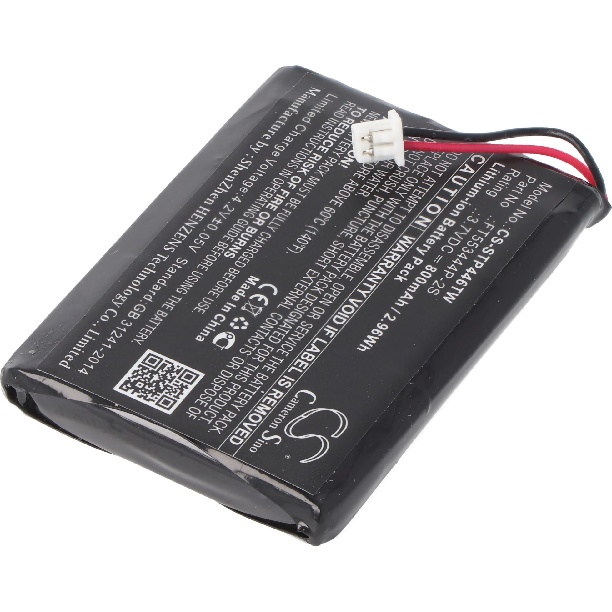 XCell Akku passend für den Stabo freecomm 600 Set, PMR 446, 20640, Topcom Twintalker 7100, Walkie-Talkie Zubehör