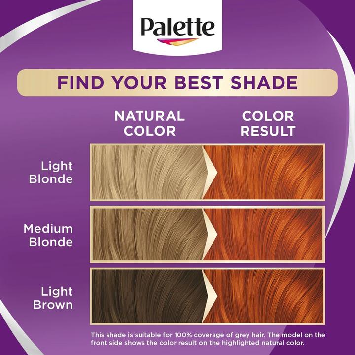 Image du produit Palette Crème colorante intense pour cheveux 7-77 Intense Copper (7-77 Cuivre intense)