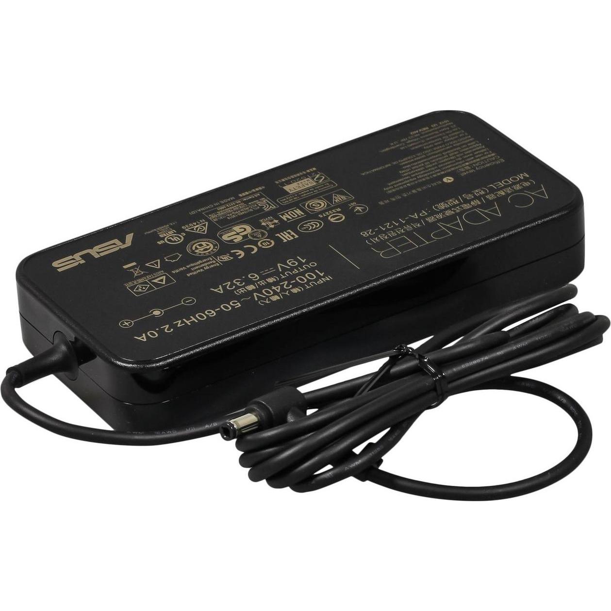 ASUS AC Adaptor 120W 19V 3 Pin (120 W), Notebook Netzteil, Schwarz