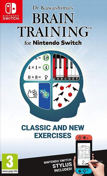 Actual product image Nintendo Dr. Kawashima/'s Brain Training (Switch)