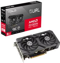 Actual product image ASUS Dual Radeon RX 7600 EVO OC (8 GB, GDDR6)