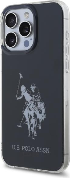 Actual product image U.S. Polo US Polo USHCP15XTPUHRBK iPhone 15 Pro Max 6.7 black/black Shiny Big Logo (Apple iPhone 15 Pro Max)