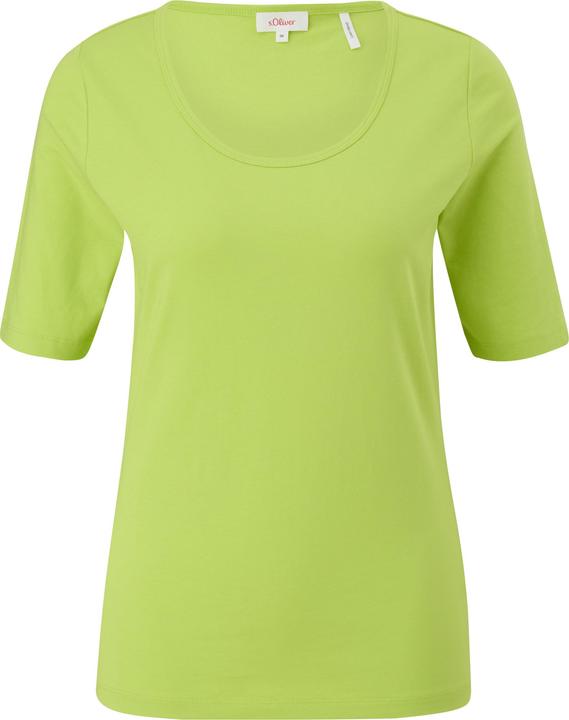 Produktbild S.Oliver T-Shirt Jersey-Shirt mit U-Ausschnitt (40)