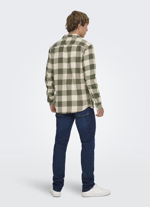 Produktbild Only & Sons Kariertes Langarmhemd (XS)